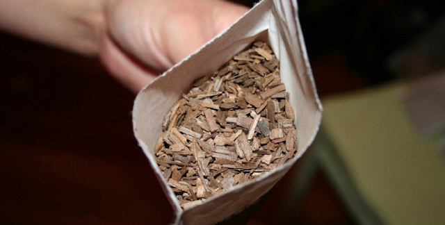 oak chips in home brew