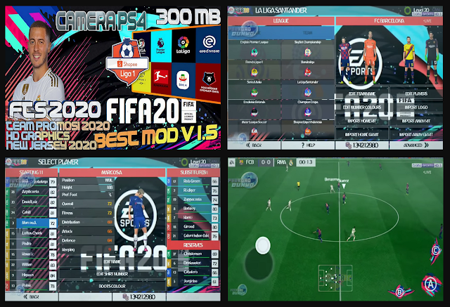 Download Update FTS Mod FIFA 20 Classic Anda jangan lupa untuk Unduh juga file Download Update FTS Mod FIFA 20 Classic