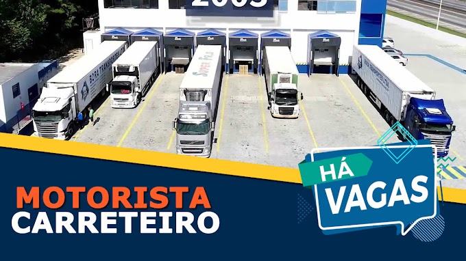 Transportadora Bora abre vagas para Motorista