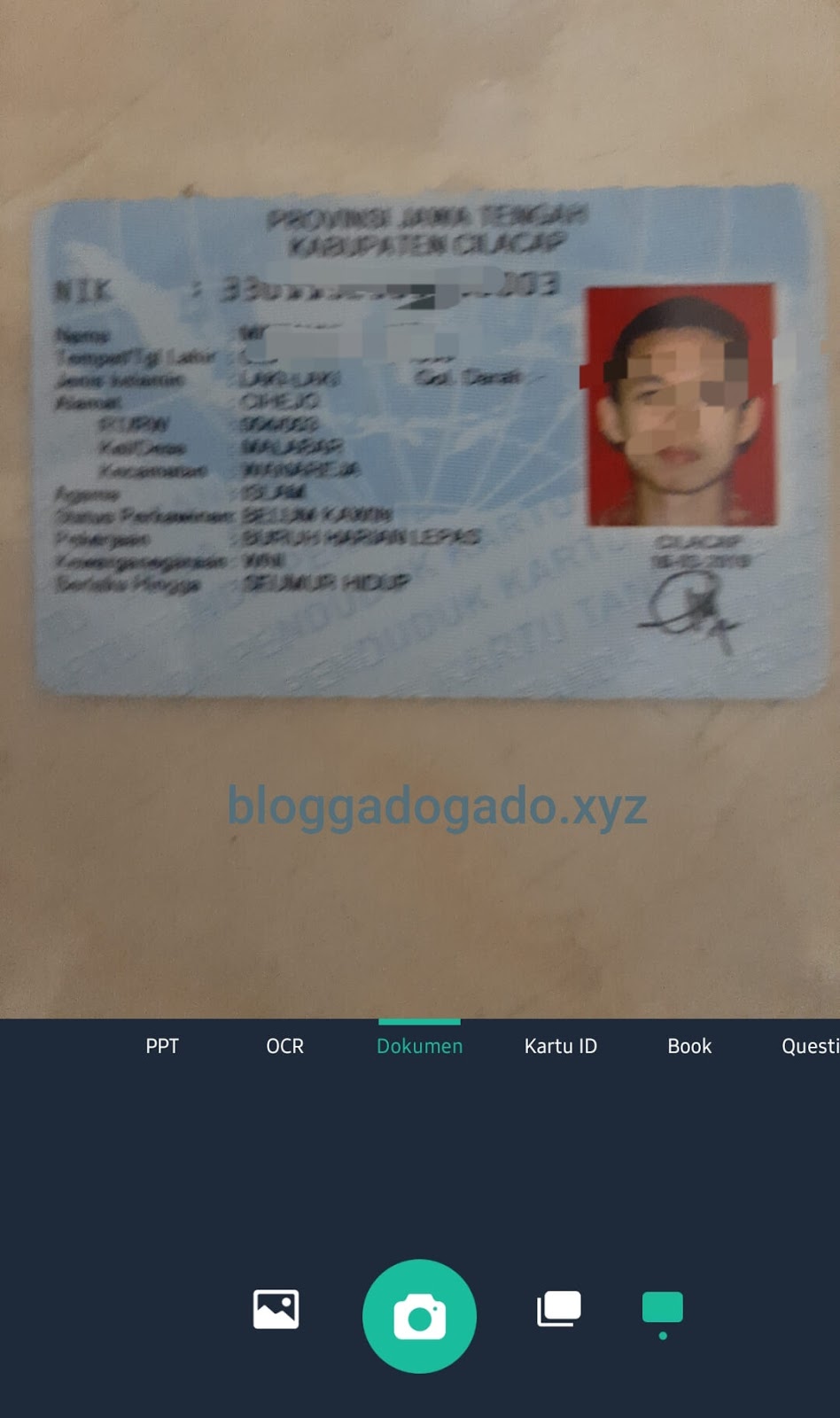 Cara Scan KTP Lewat HP Android Untuk Lamar Pekerjaan Dengan Mudah