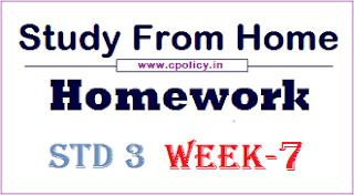 Homework for std 3 08 picture