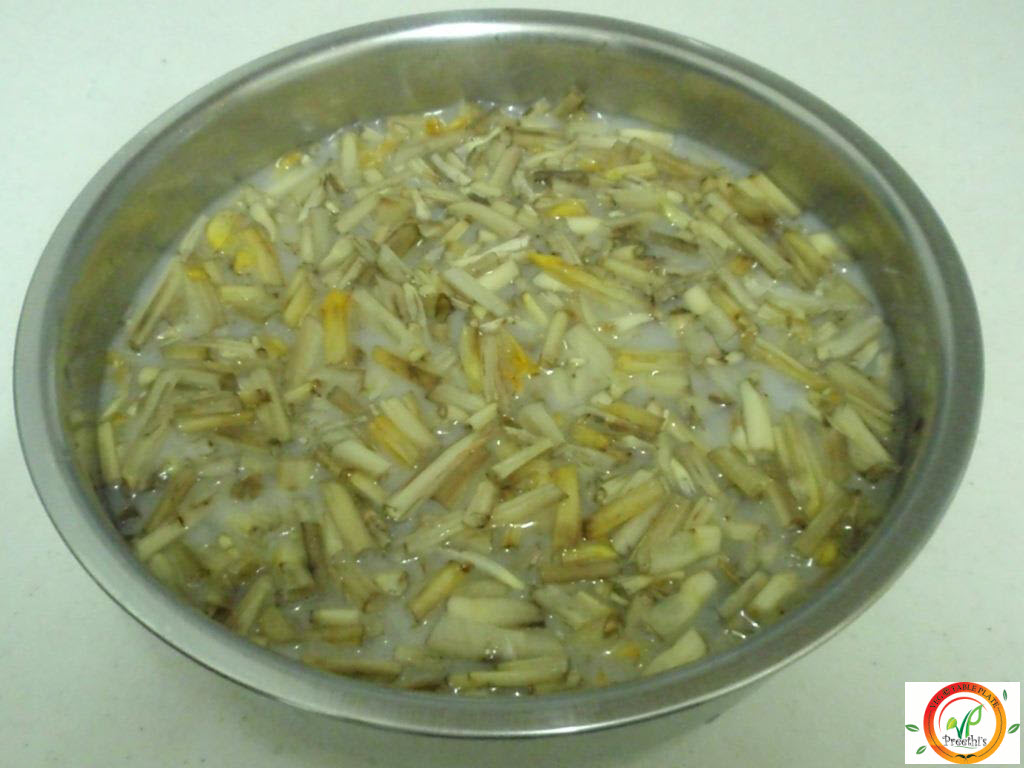 Preethi's Vegetable Plate Banana Flower Usili