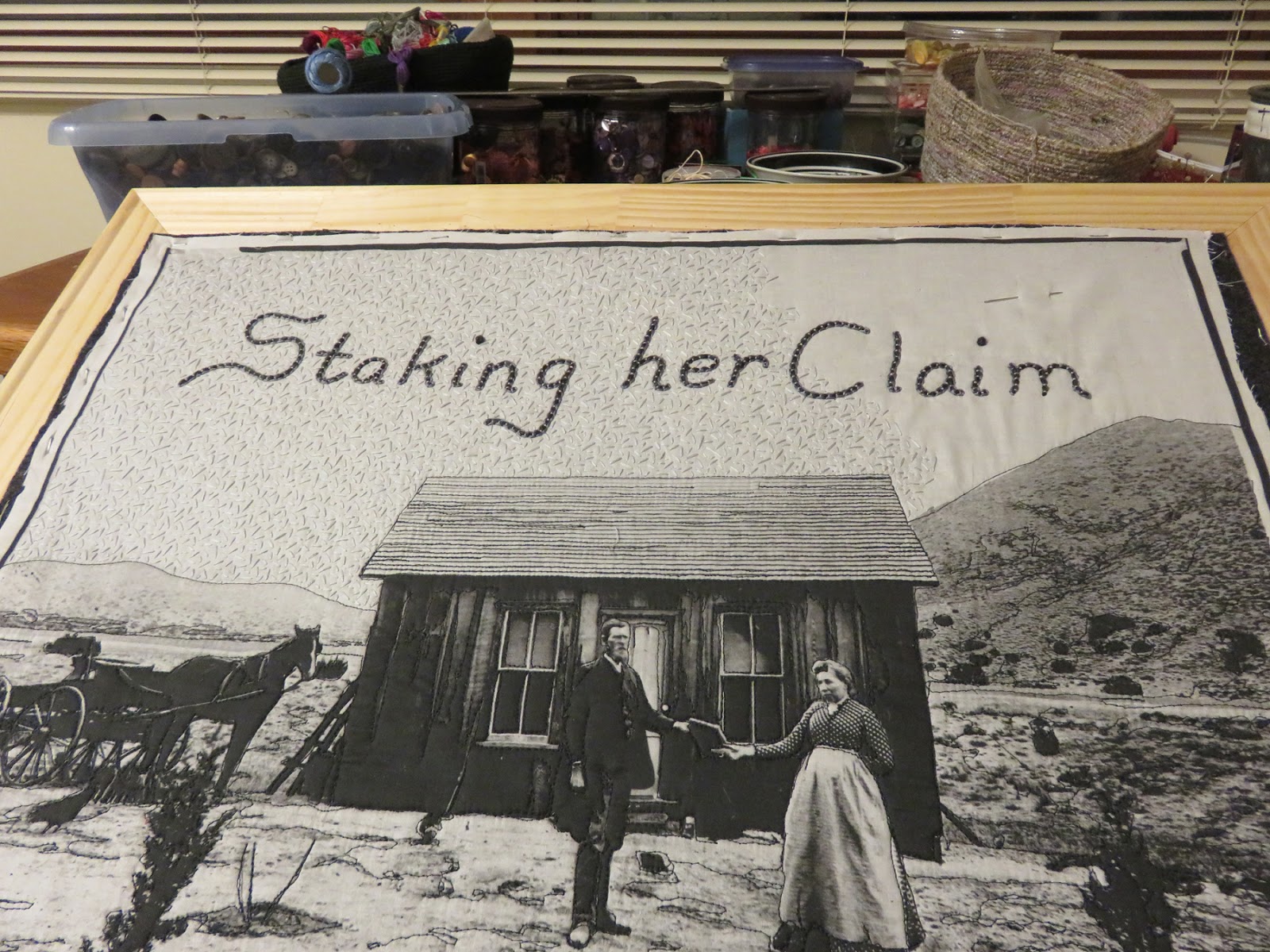 Art In Stitches Homestead National Monument, Day Nine