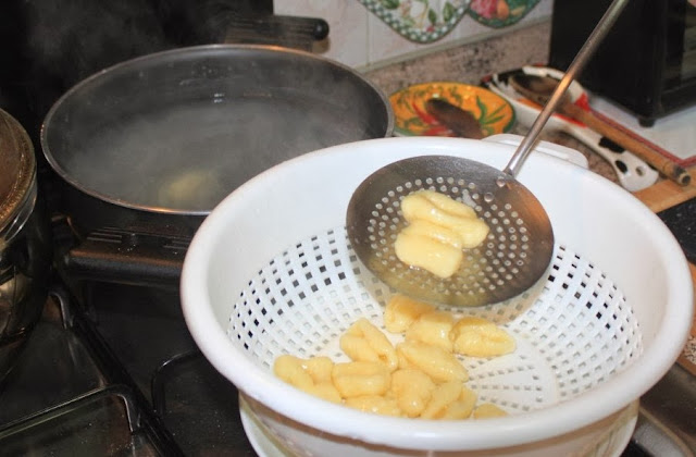 Potato Gnocchi homemade with the Chef Mama Isa