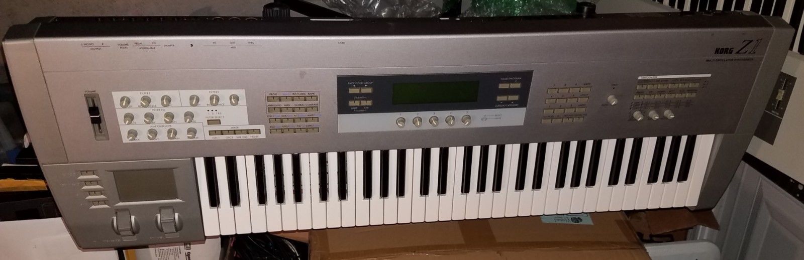 MATRIXSYNTH Z1 Multi Oscillator Synthesizer Keyboard w/ Physical
