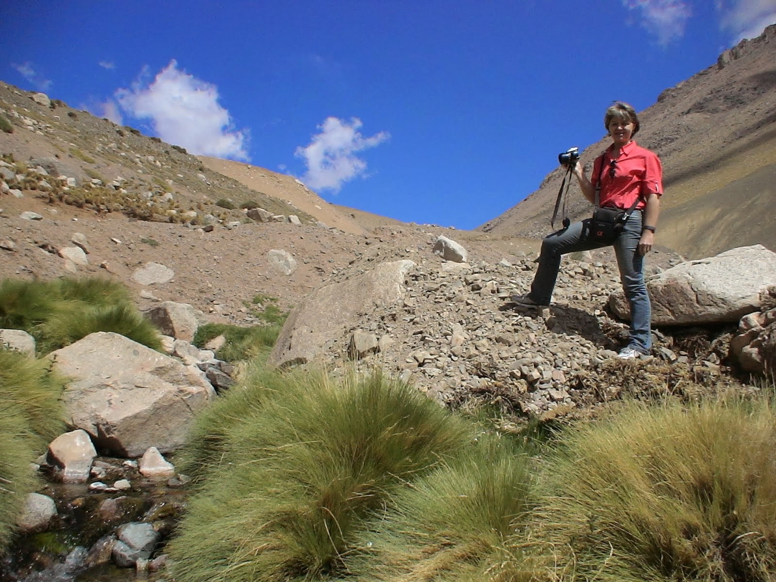Fotografando nos Andes