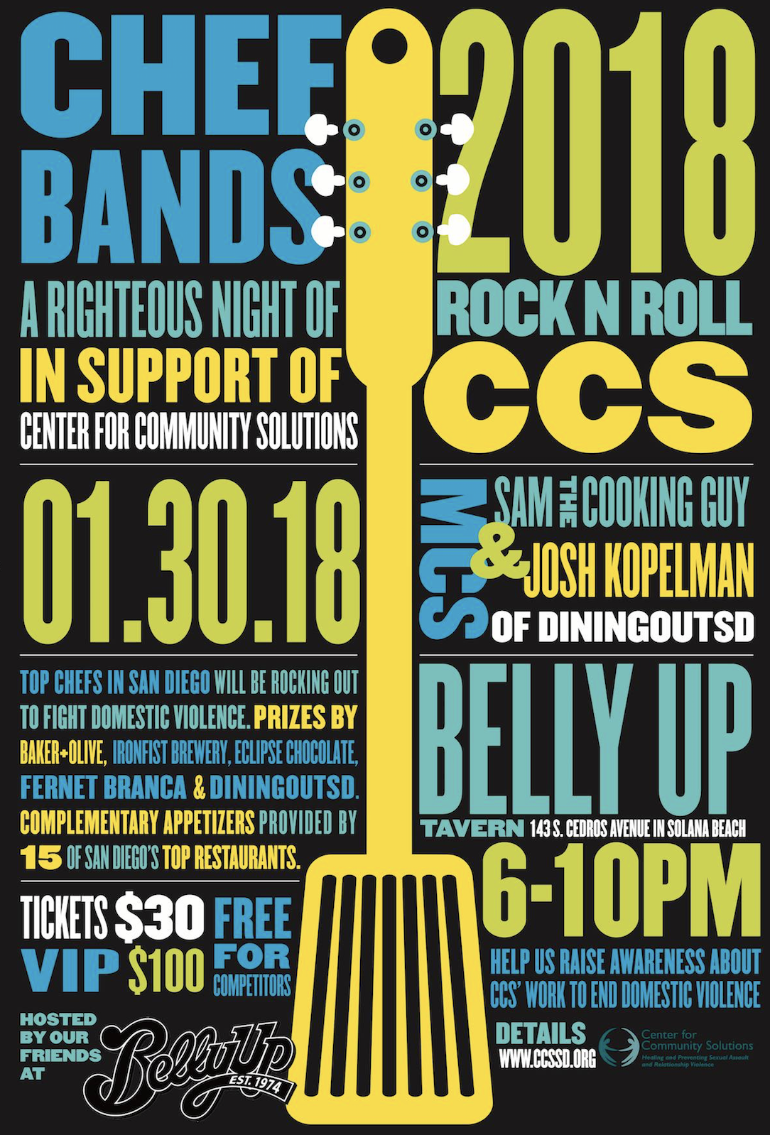 SanDiegoVille Battle Of The Chef Bands Returns To Belly Up Tavern On