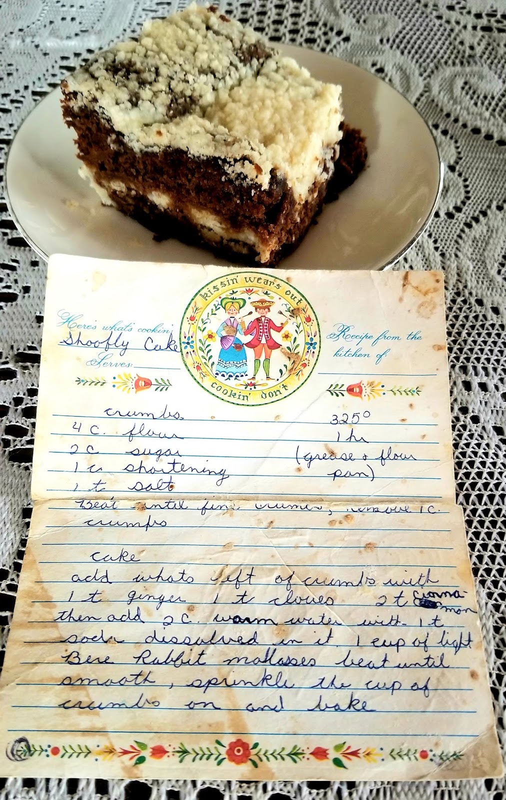 Fields Of Heather: Old Fashioned Shoo Fly Cake