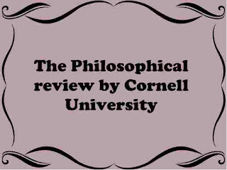 The Philosophical review