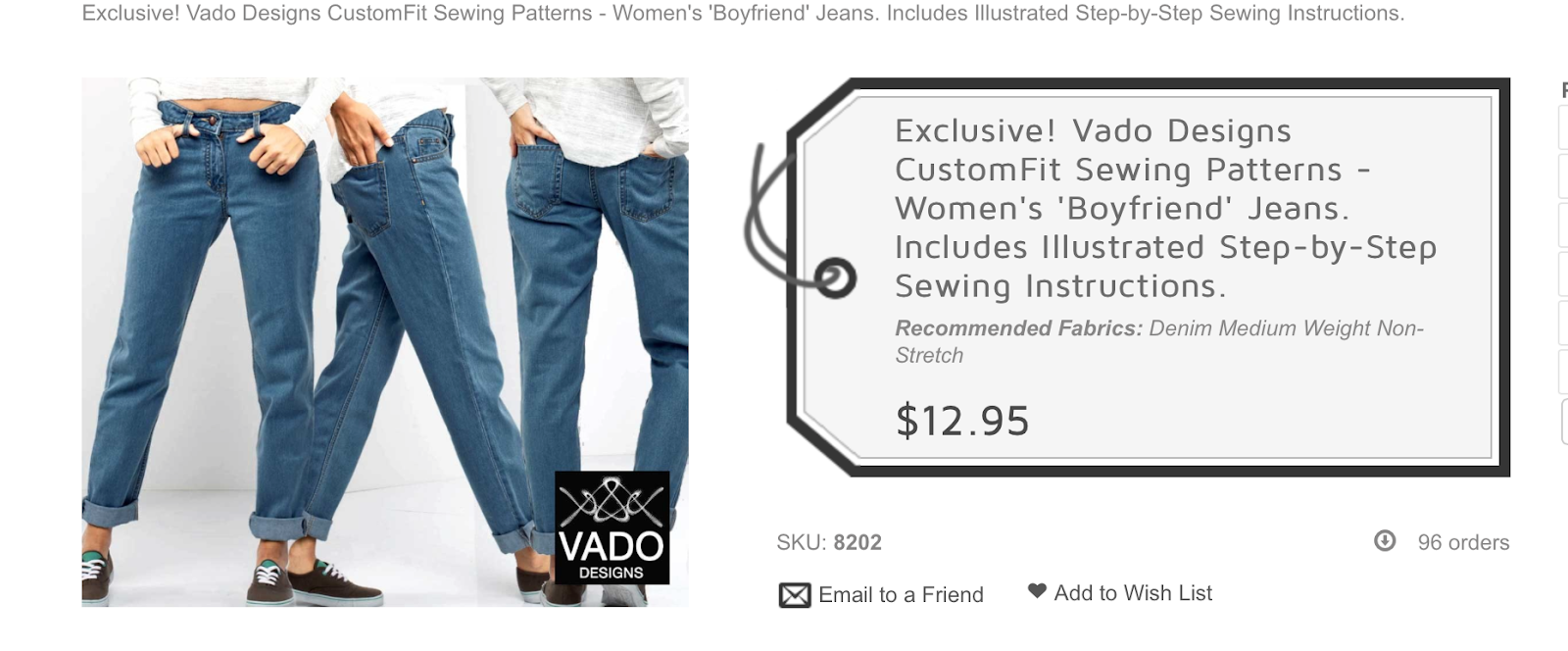 very boyfriend jeans