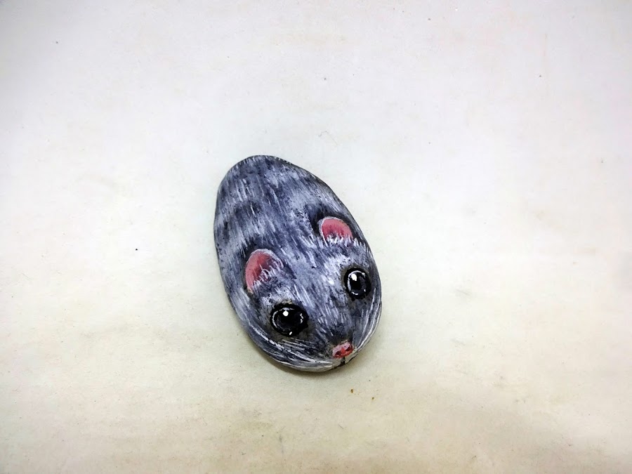 COMO PINTAR PIEDRAS CON RATÓN PASO A PASO