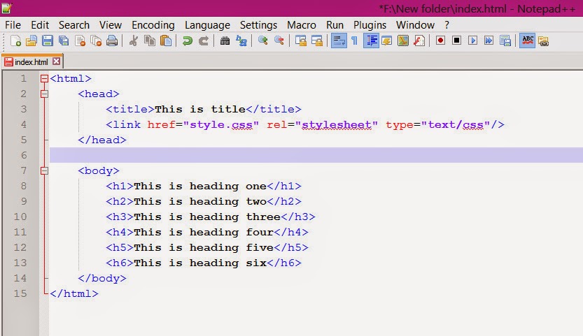 Basic HTML+CSS Learning Part-1 (Basic start) | Web Design & Development ...