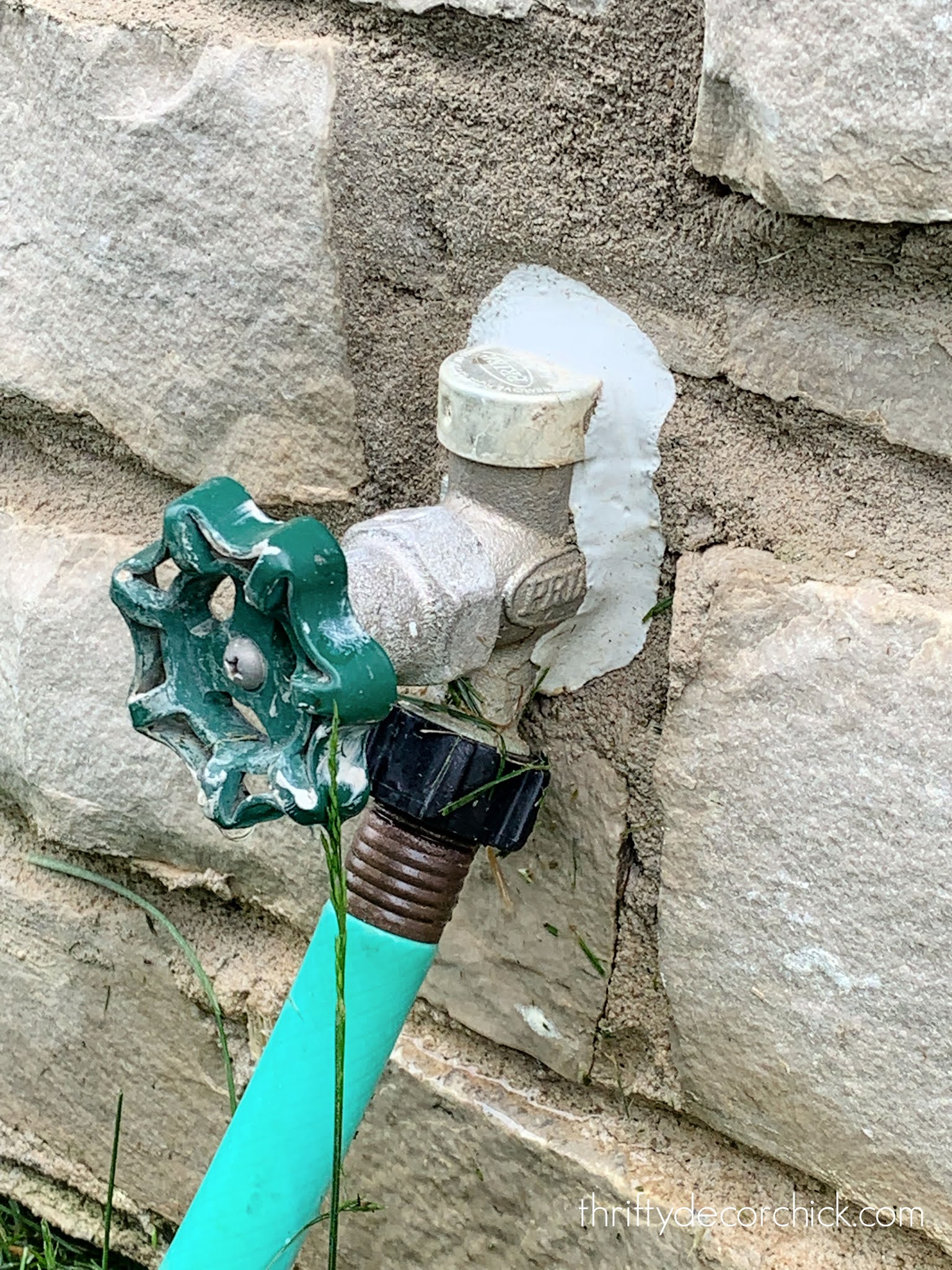 Home Garden Hose To Shut Off Water Valve Connect Outside Faucet Extension Spigot 