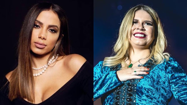 Anitta lançará música com Marília Mendonça no Prêmio Multishow