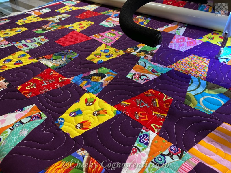Rebecca Quilting: LAL#4: The One I Organized Pantographs, Apprehended a Worn Eyelet Guide, and Discovered Anti-Vibration Pads