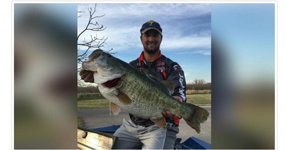 Twin Buttes Reservoir Big Bass Caught at Twin Buttes