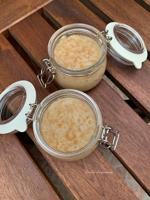 Arroz con leche de coco