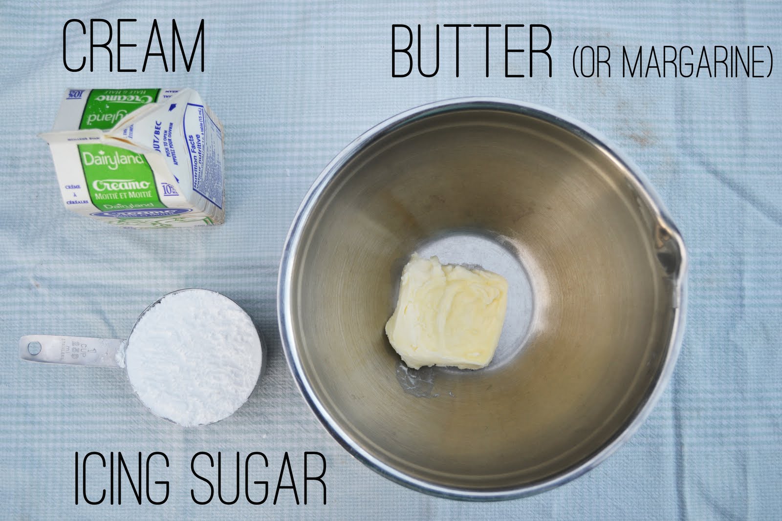 p.s.♡ back to basics buttercream icing