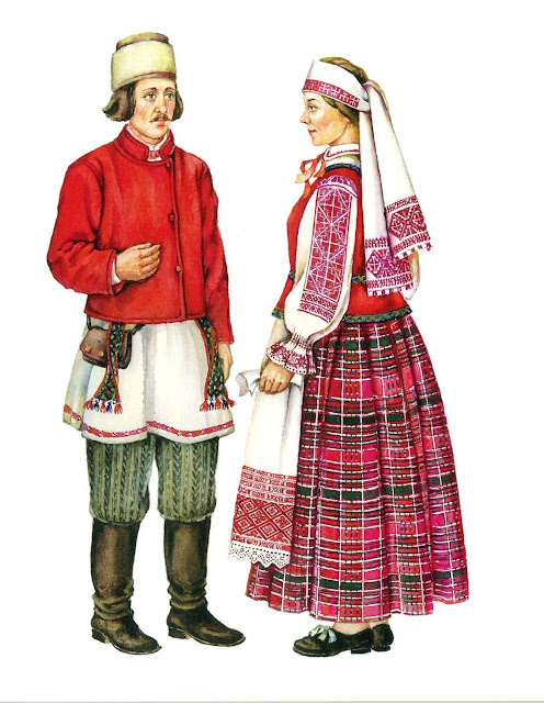 Традиционный белорусский женский костюм