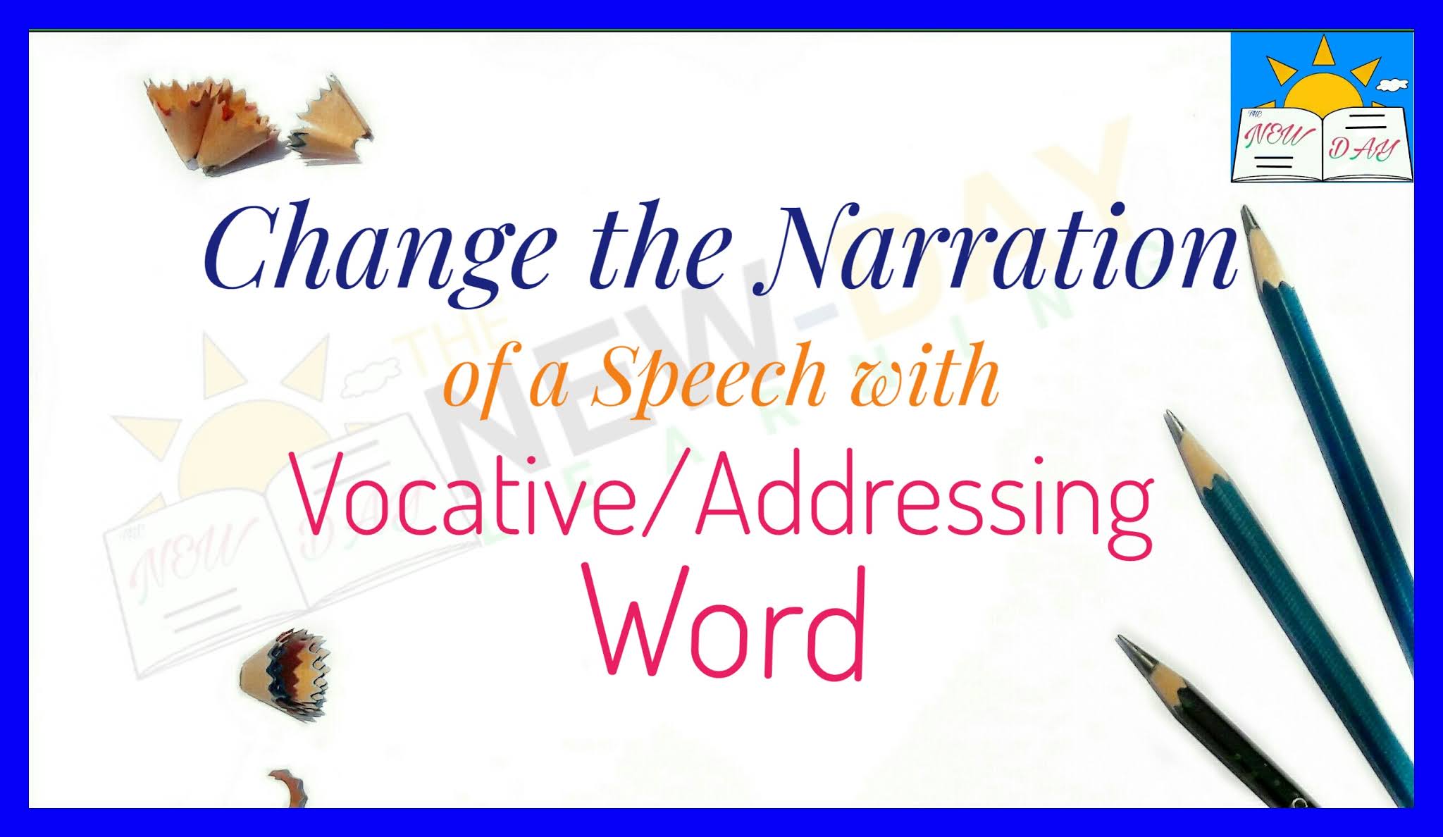 vocatives in speech writing