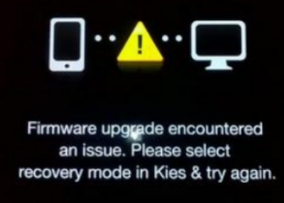 Firmware Upgrade Encountered an Issue. Please Select Recovery Mode in Kies & Try Again