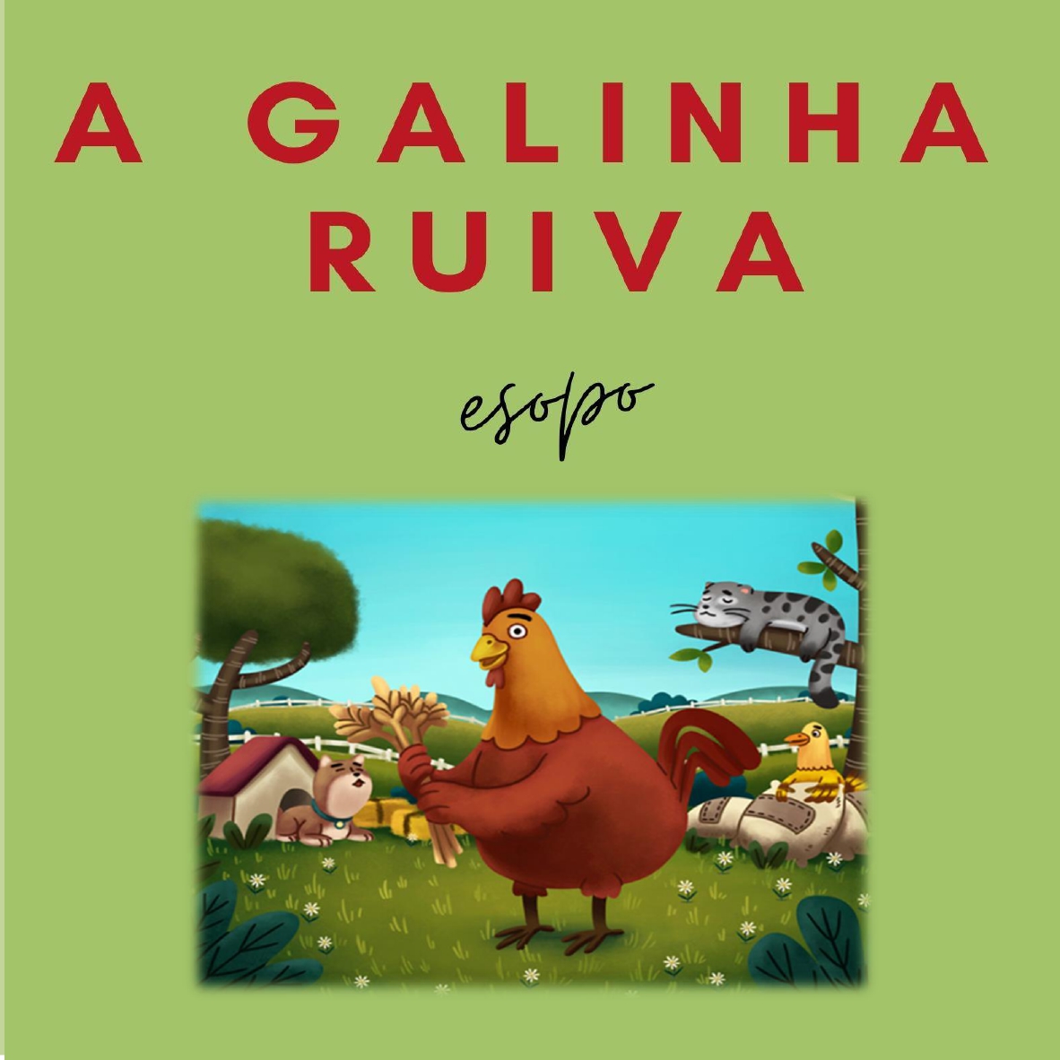 Atividade Personagens A Galinha Ruiva Jogo Pedagógico