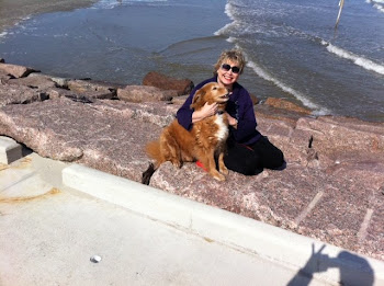 BONNIE AND MAX AT GALVESTON BEACH 030611