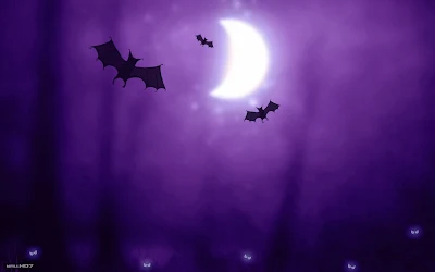 Wallpaper HD Halloween Bats