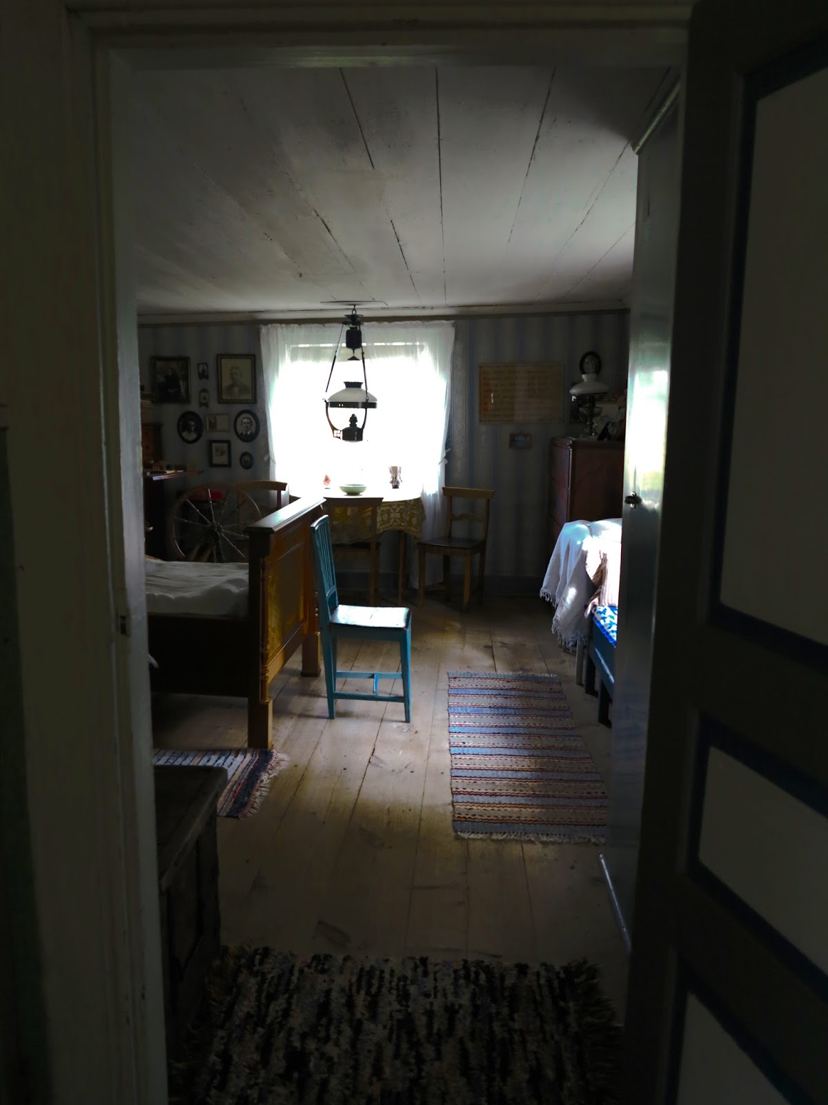 Ett gammalt timmerhus