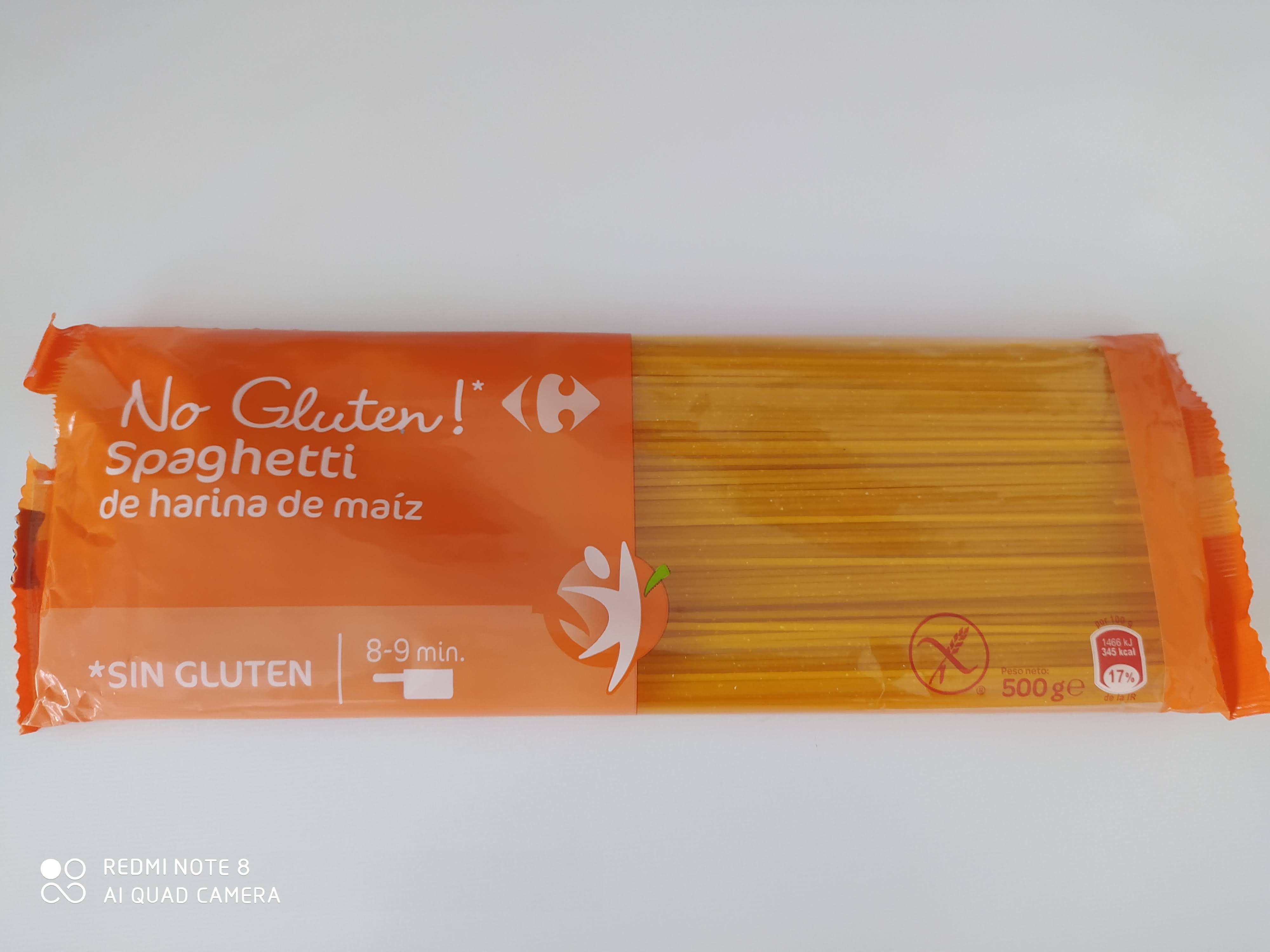 Espaguetis Sin Gluten Carrefour