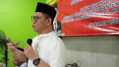 Wakil Ketua DPRD Banten Reses ke Tangerang Utara, Aktivis Sikapi Resapan Air 
