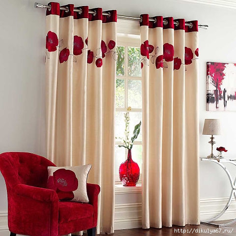 Aprende cómo hacer fácilmente unas bonitas cortinas con aros para tu casa ~  lodijoella