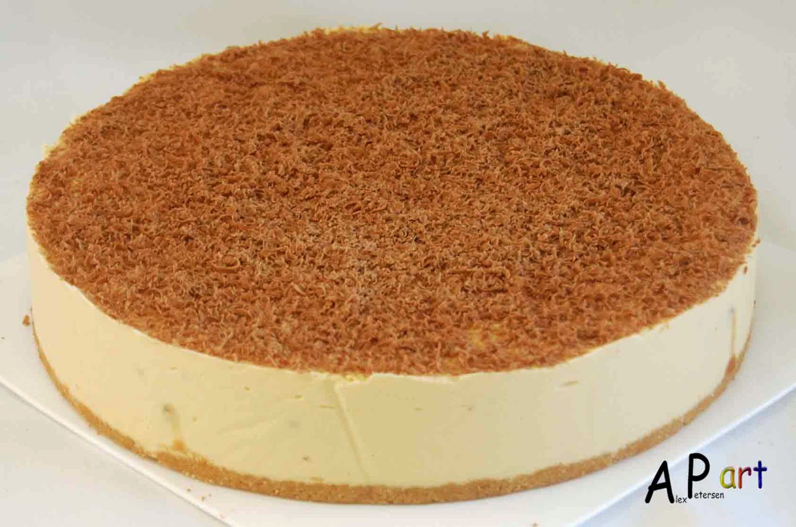 Alex the Contemporary Culinarian Chilled Caramel and Mars Bar Cheesecake