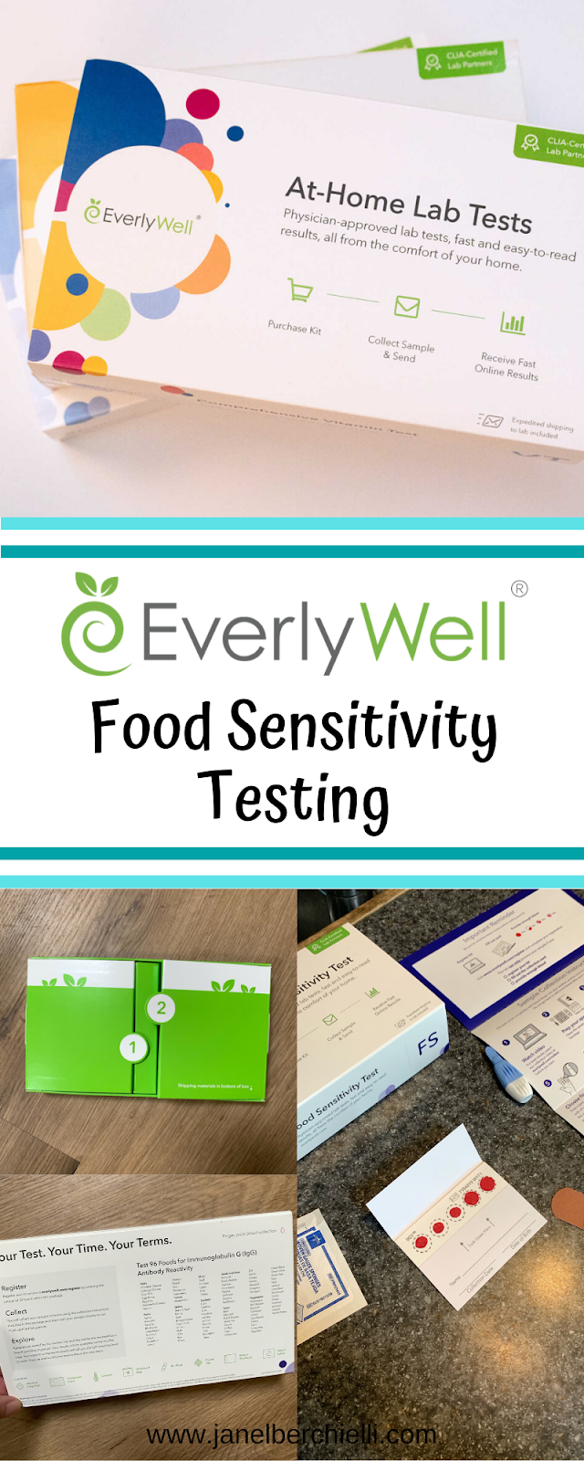 EverlyWell Food Sensitivity Testing Janel Berchielli