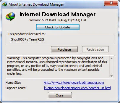 Internet Download Manger v6.21 build 3