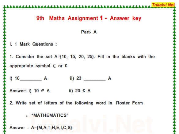 bcbr assignment 1 answer key