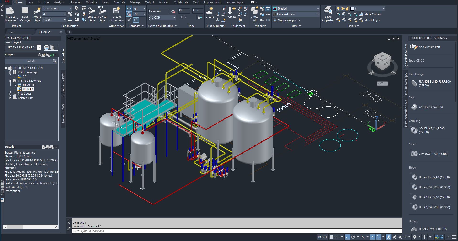 Autocad Plant 3D: Bạn đang tìm kiếm một phần mềm thiết kế chuyên nghiệp? Autocad Plant 3D là chìa khóa của bạn. Đây là một trong những phần mềm tiên tiến nhất hiện nay, được sử dụng rộng rãi trong lĩnh vực thiết kế nhà máy và các ngành công nghiệp. Với khả năng kết hợp nhiều yếu tố khác nhau, chắc chắn rằng bạn sẽ có được sản phẩm đáp ứng yêu cầu chuyên môn của mình.