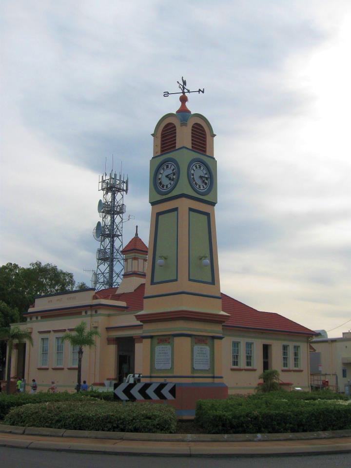Historical Australian Towns Ayr, QLD Sugarcane Fields by The Burdekin