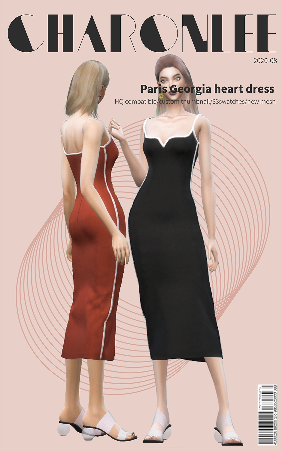 Charonlee 【Paris heart dress】