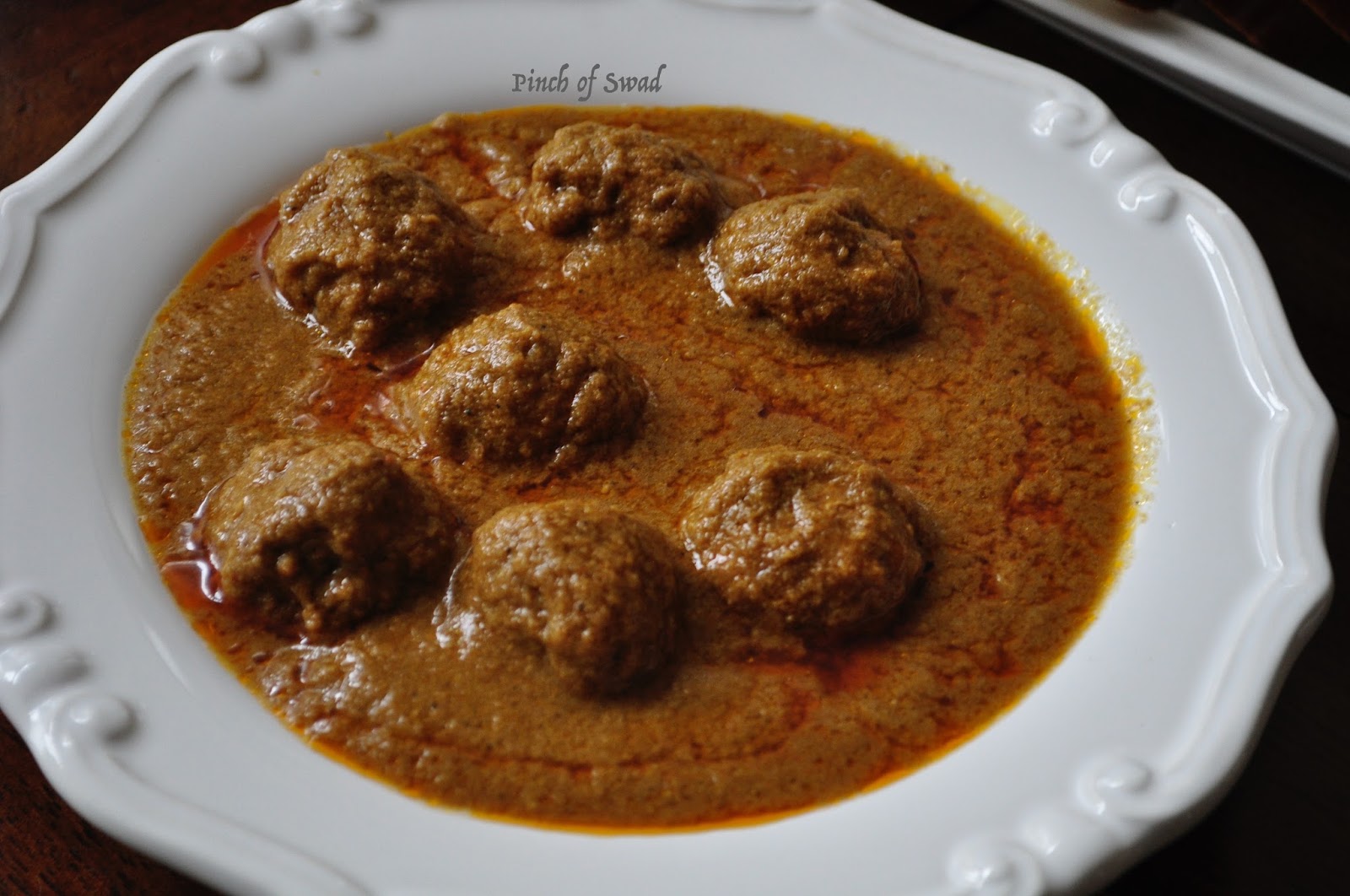 Pinch Of Swad: Kheema Kofta(balls) in Spicy Gravy