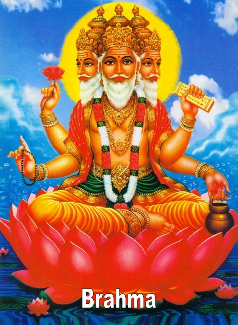 брахма на лотосе. четырехликий брахма. брахма бог индии статуя. брахма бог древней индии. брахманизм брахма.