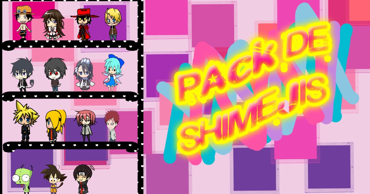♥♪Pack de Shimejis♥♪