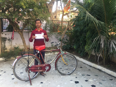 साईकिल रेस के लिए किया गया स्थल निरीक्षण, AnjNewsMedia