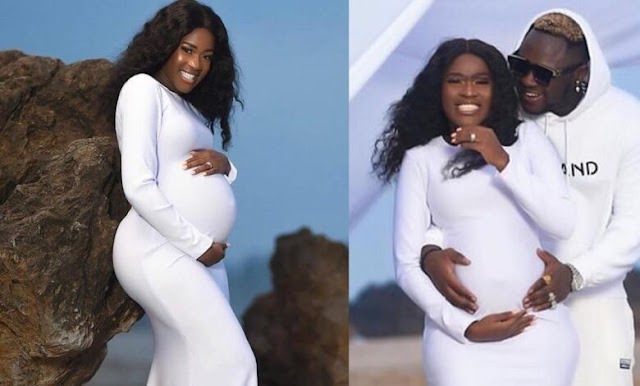 Fella Makafui And Medikal Welcomes Baby Baby Girl