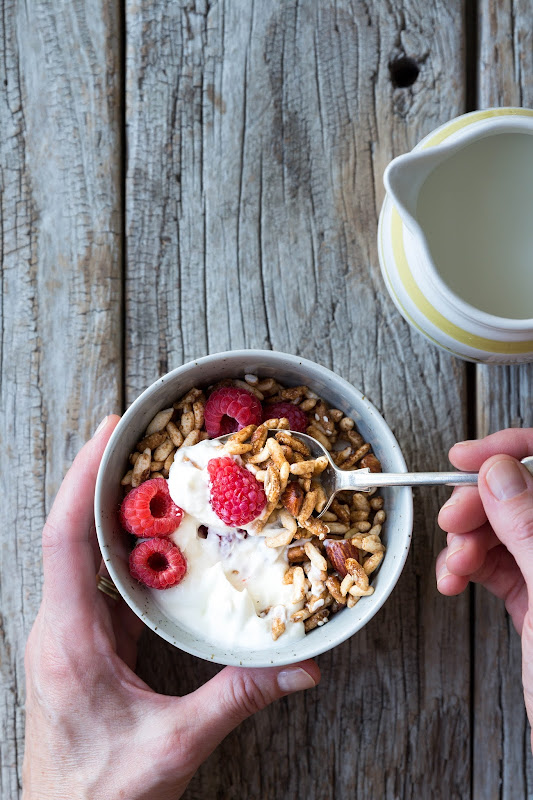 Milk and Honey Toasted Puffed Rice Cereal Vegan & Gluten Free