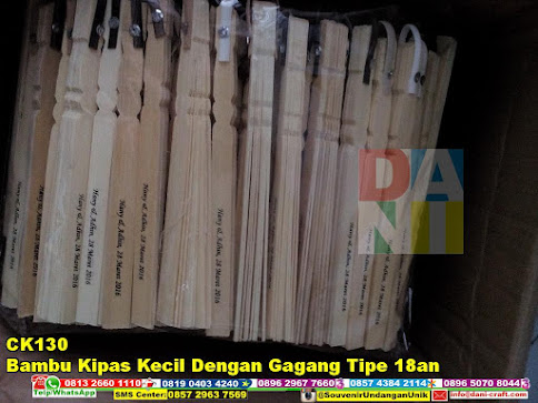 jual Bambu Kipas Kecil Dengan Gagang Tipe 18an