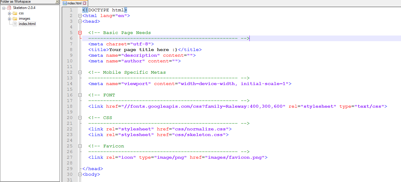 Tutorial CSS Skeleton Lengkap Beserta Penjelasan - BLOG SEO DOODEY