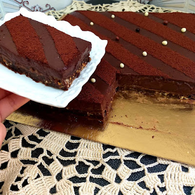 كيكة باردة بالبسكوي