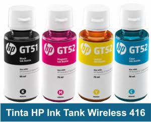 Tinta HP Ink Tank Wireless 416 com as cores BK / M / Y / C - Impricor -  Tinta, toner e cartucho impressora Porto Alegre