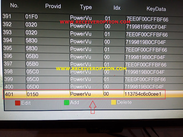STARTRACT O2 HD RECEIVER POWERVU KEY OPTION